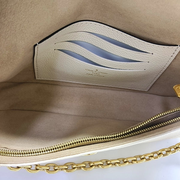 IVY Monogram Calfskin Beige