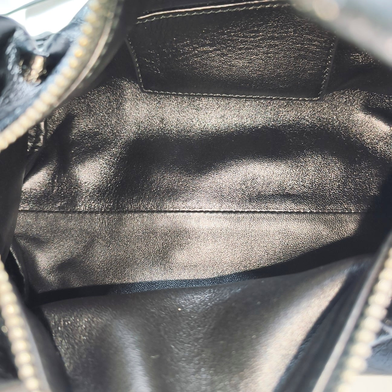 Calfskin Shoulder Bag Black