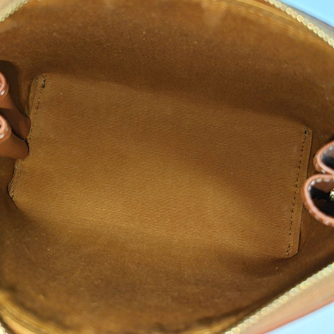 TRIOMPHE Mini Coated Canvas Brown