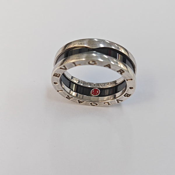B.ZERO1 925 Sterling Silver Ring EU 54