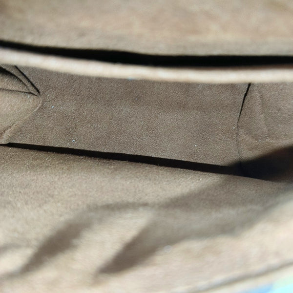 LOCKY BB Monogram Coated Canvas Brown