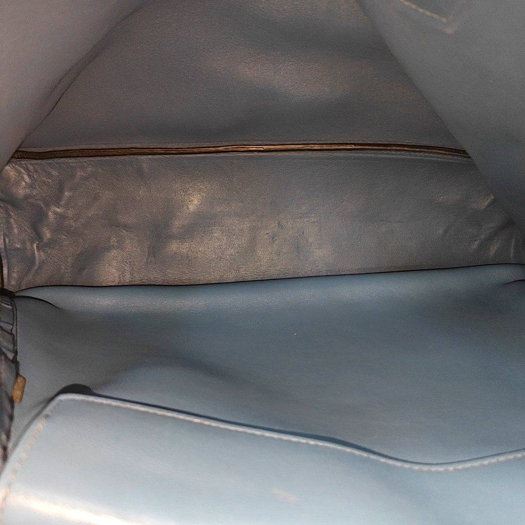 Double Calfskin Blue