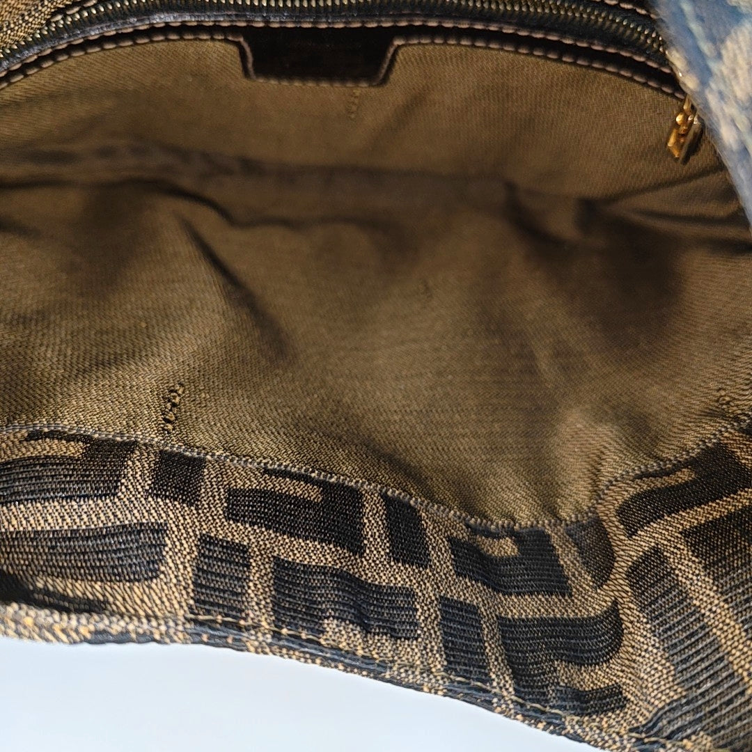 Canvas Shoulder Bag Brown
