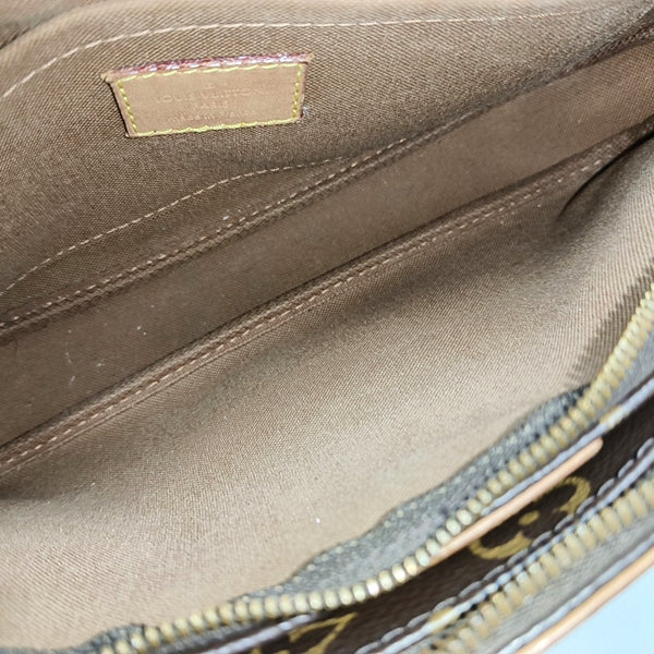 MULTI Monogram Coated Canvas Brown
