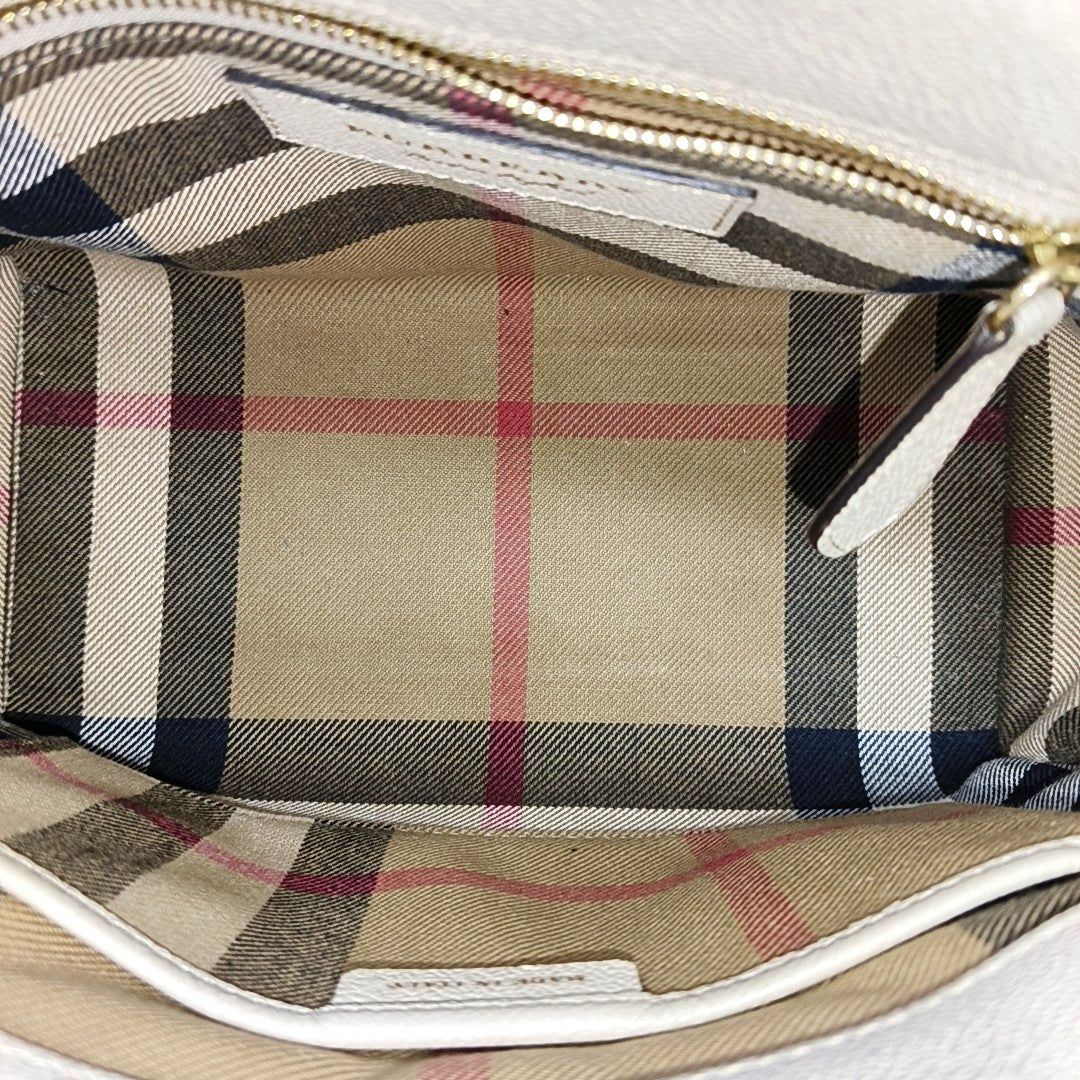 Buckle Calfskin Beige