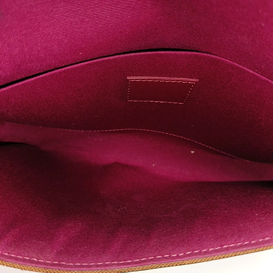 FÉLICIE Monogram Coated Canvas Brown