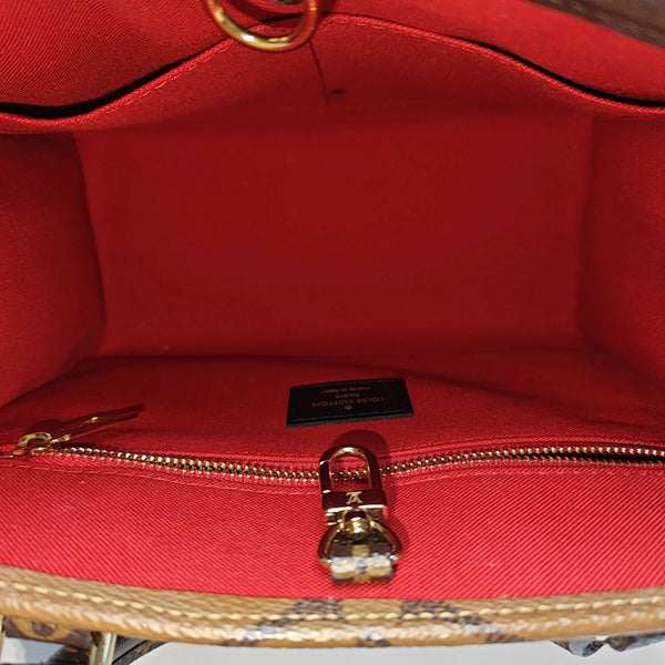 ONTHEGO PM Monogram Coated Canvas Brown