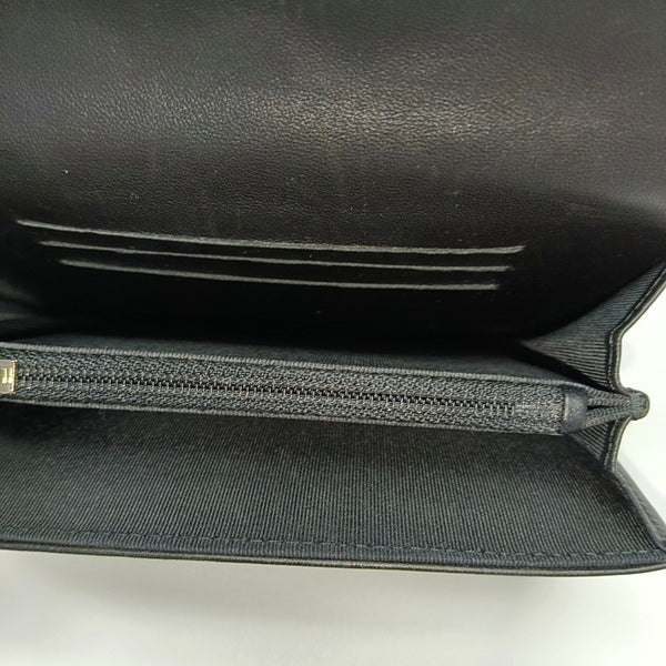 Quilted Lambskin Wallet Black
