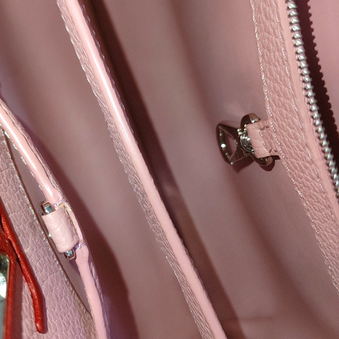 CAPUCINES BB Calfskin Pink