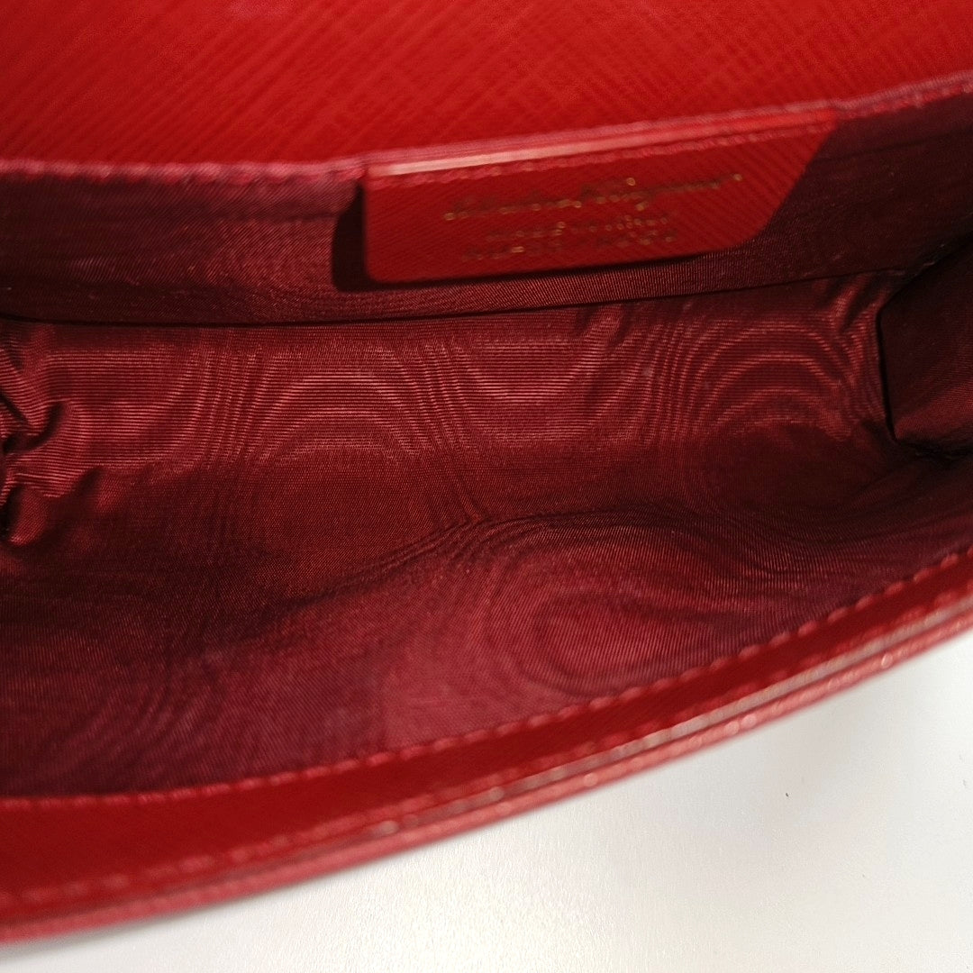 Ginny Calfskin Red