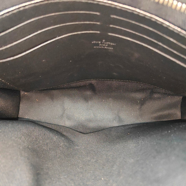 Pochette Voyag MM Monogram Coated Canvas Black