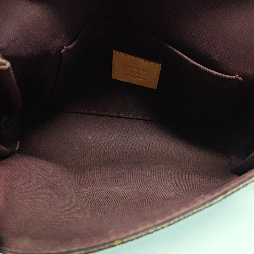 FAVORITE PM Monogram Coated Canvas Brown