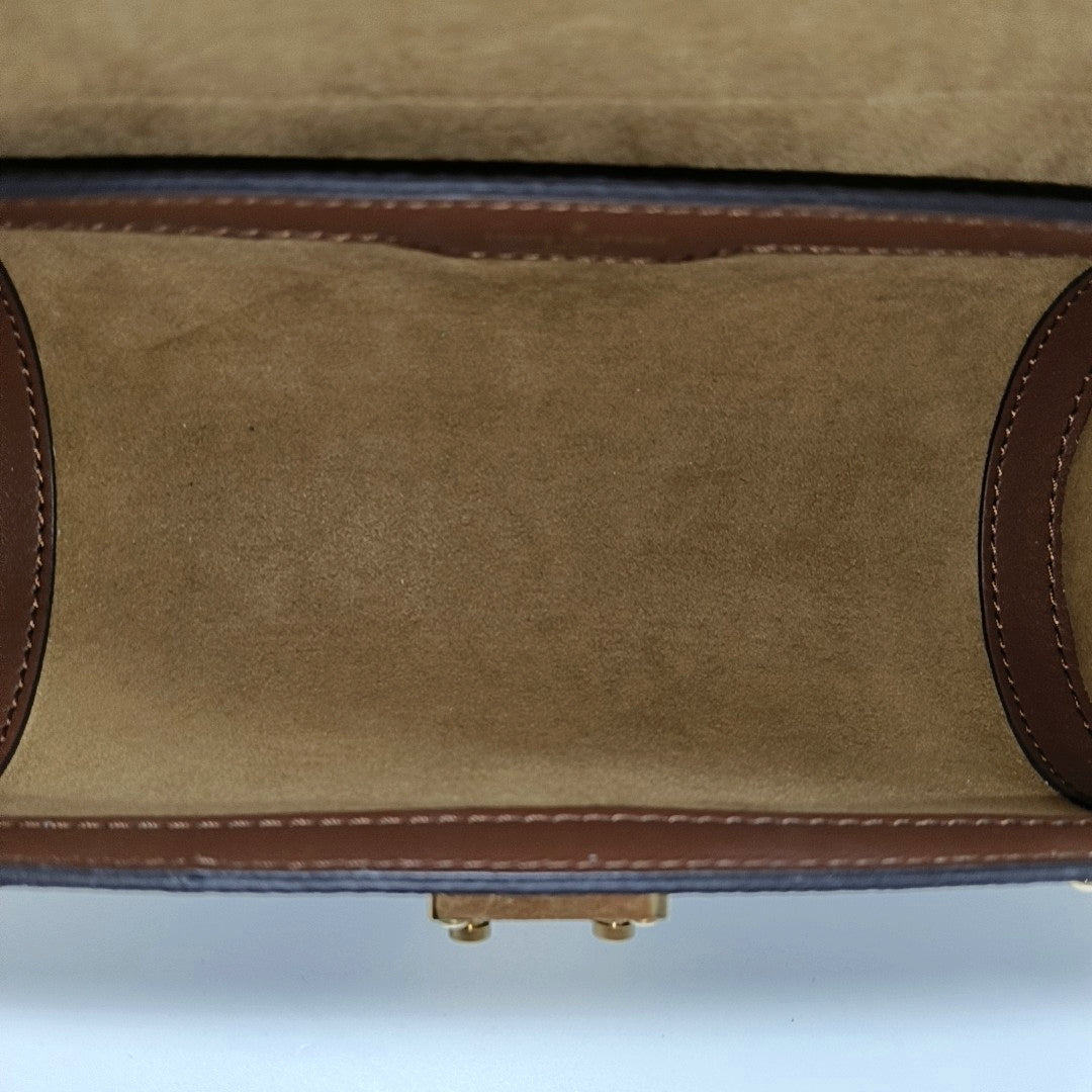 PAPILLON 19 Monogram Coated Canvas Brown