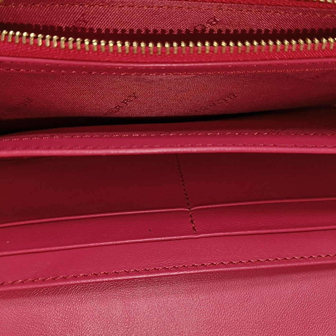 Canvas Wallet Red