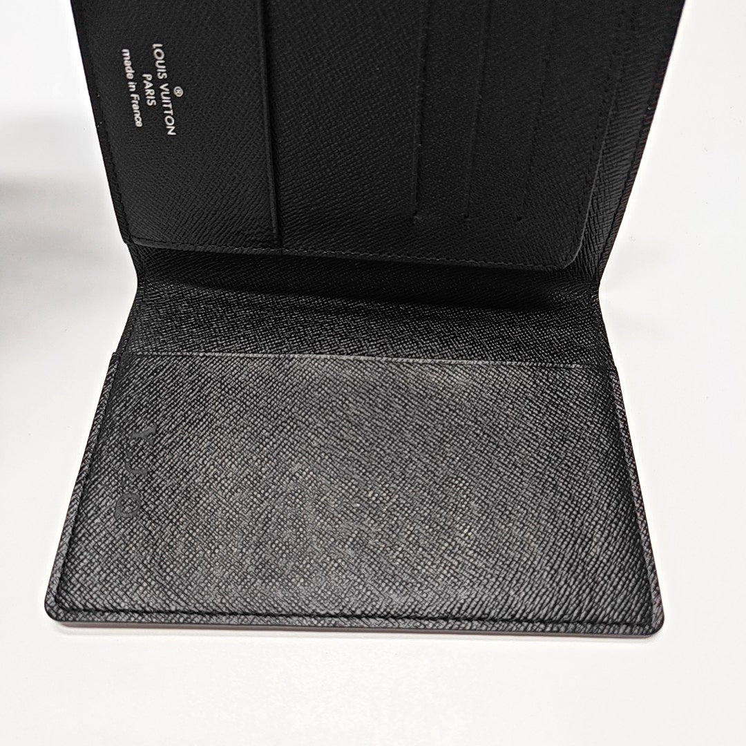SMART Damier Graphite Coated Canvas Gray Card Holder