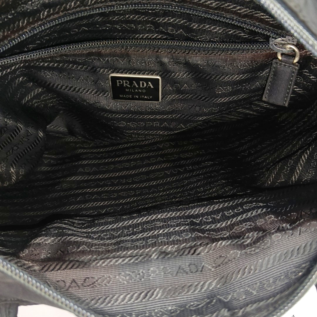 Nylon Crossbody Bag Nylon Black