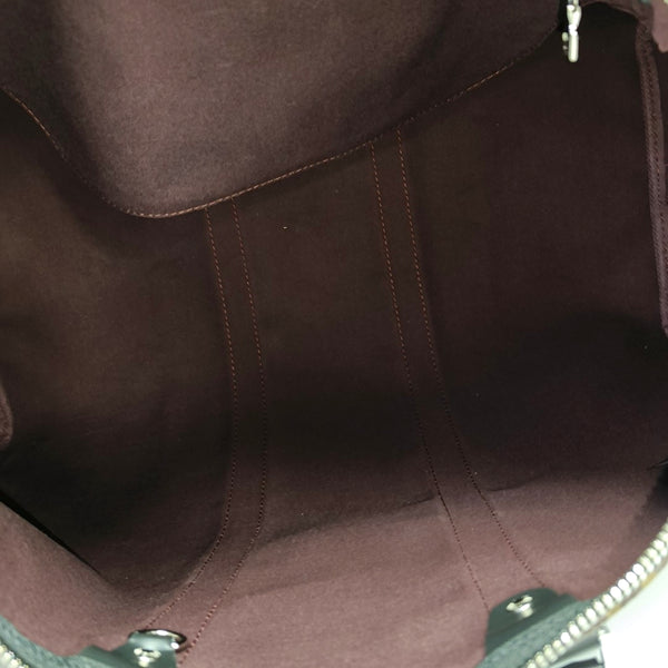 KEEPALL 45 Monogram Coated Canvas Brown