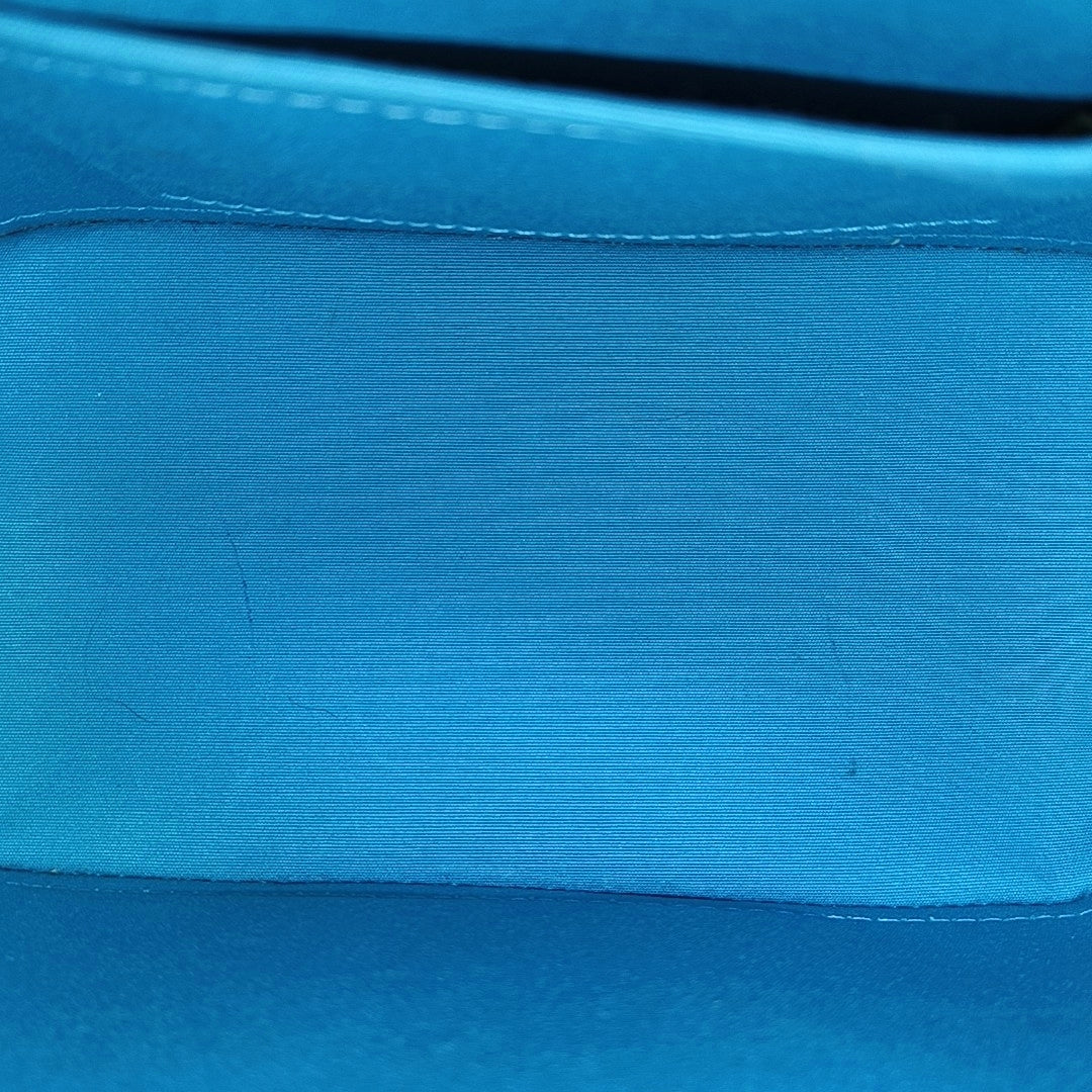 ALMA BB Monogram Patent Leather Green