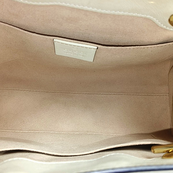 Padlock Small Monogram Coated Canvas Beige