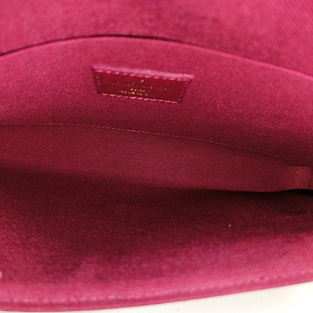 FÉLICIE Monogram Coated Canvas Brown