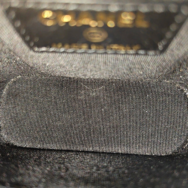 Authenticated pre-owned  VANITY CASE Quilted Grained Calfskin Black - Shoulder Bag at Looply