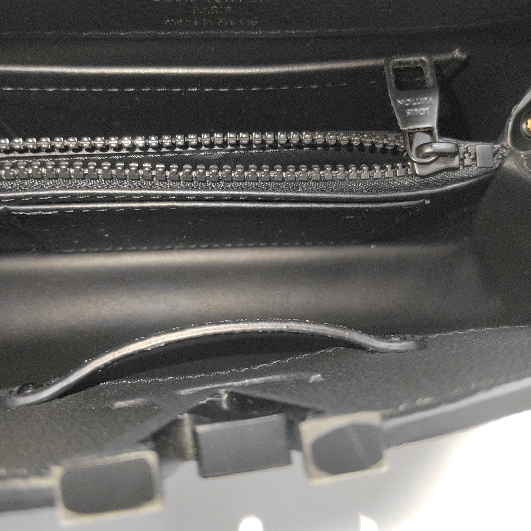 CAPUCINES Mini Calfskin Black