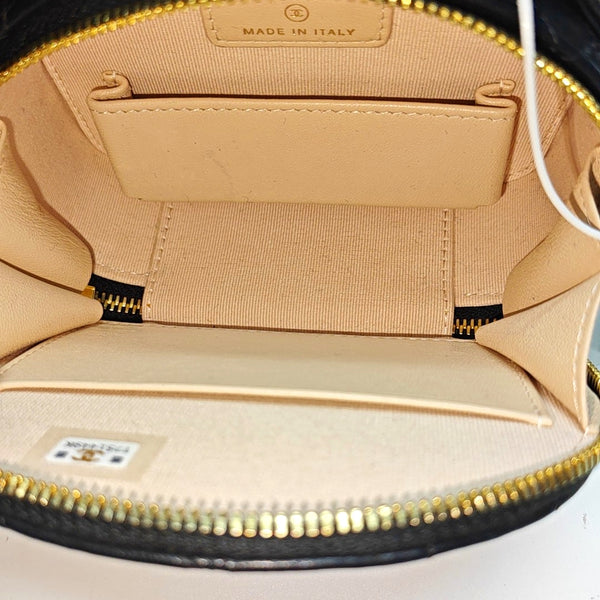 Quilted Lambskin Black
