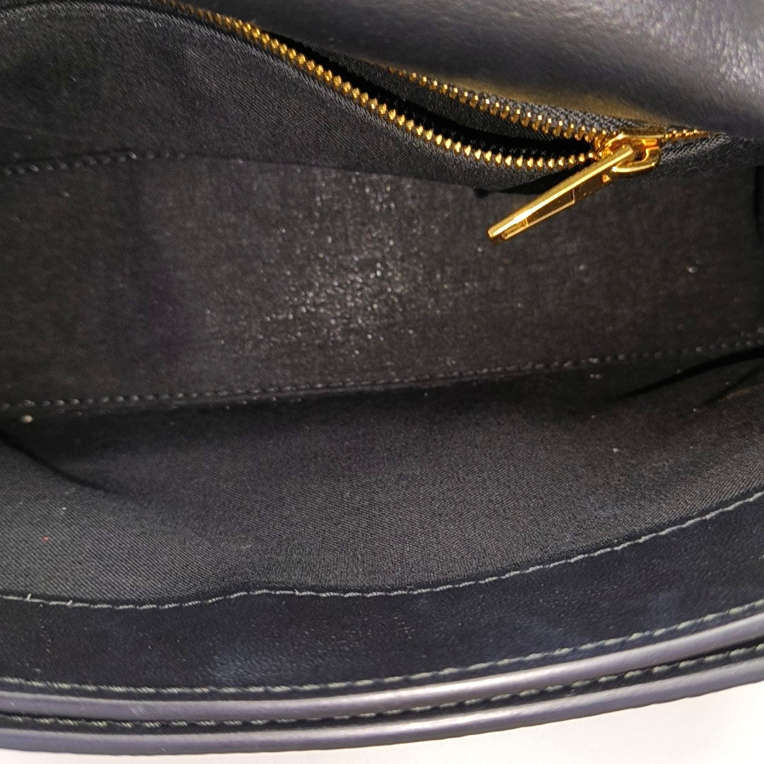 Crush Small Calfskin Black