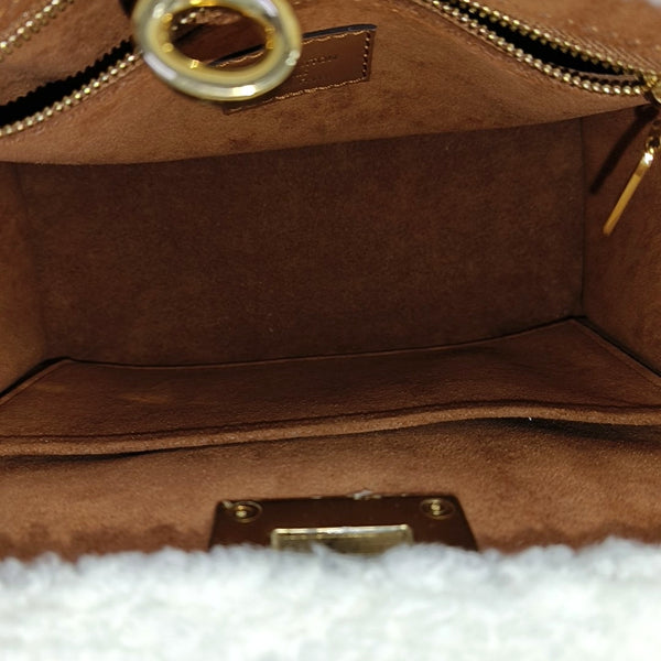 ON MY SIDE PM Calfskin Brown
