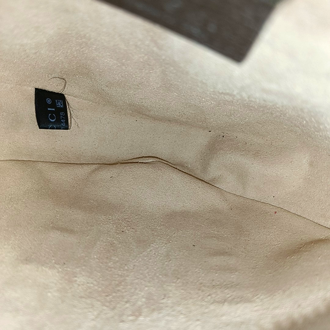 Ophidia Mini Monogram Coated Canvas Beige