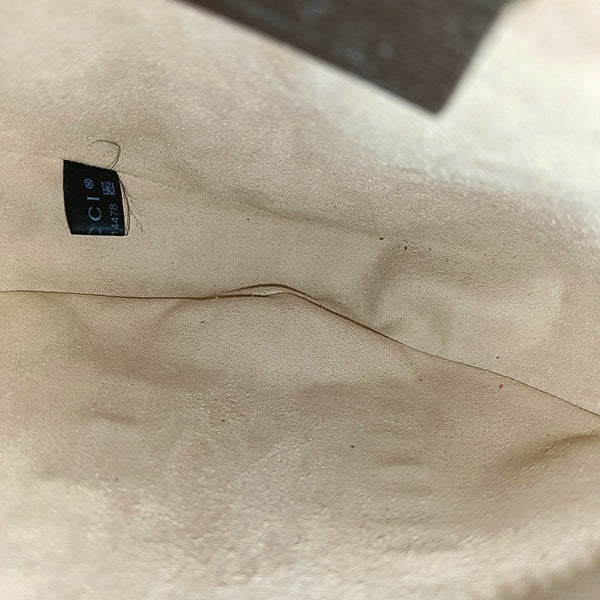 Ophidia Mini Monogram Coated Canvas Beige