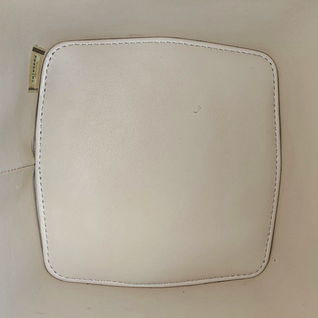 Quilted Patent Leather Top Handle Bag Yellow