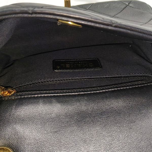 CLASSIC FLAP Mini Quilted Lambskin Black