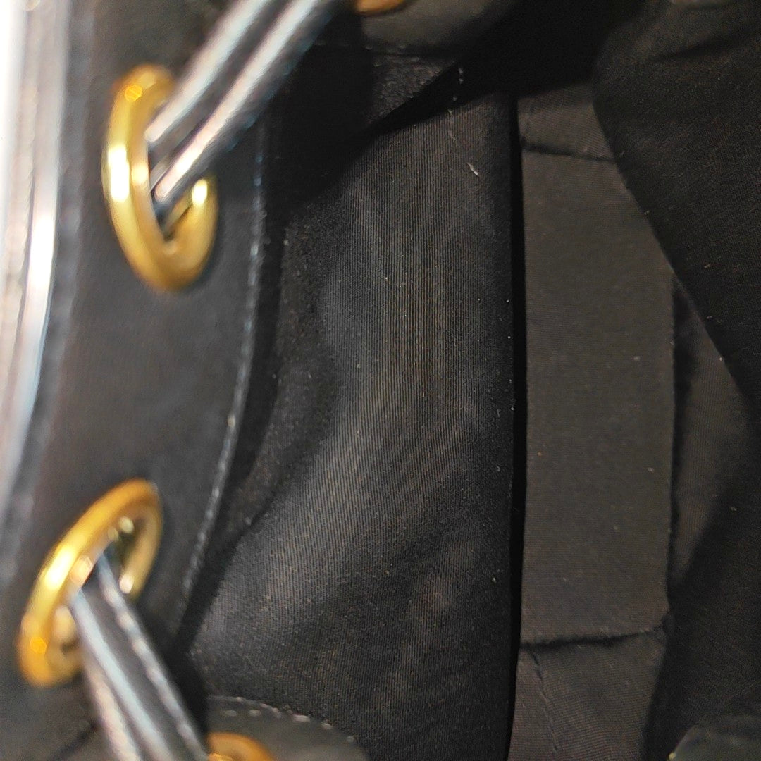 CASSANDRE Quilted Lambskin Black