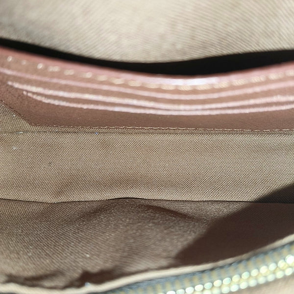 IVY Monogram Coated Canvas Brown