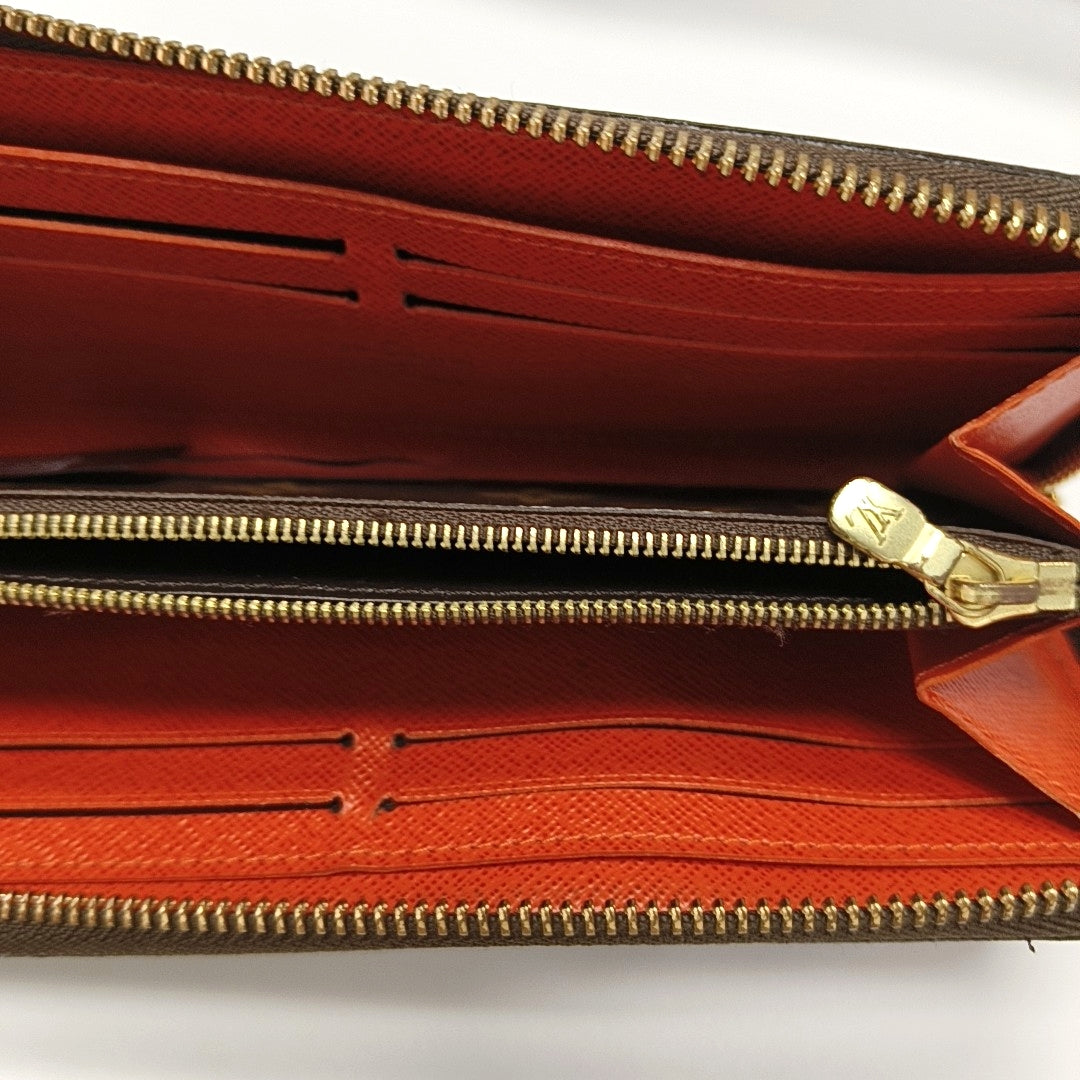 CLÉMENCE Monogram Coated Canvas Brown Wallet