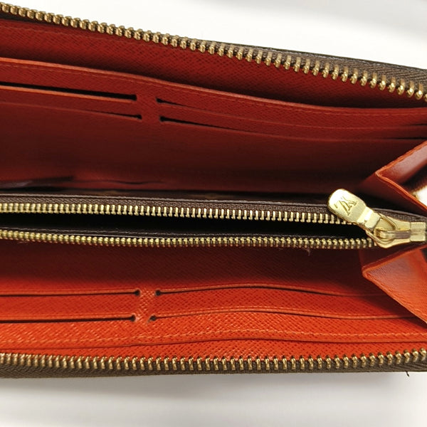 CLÉMENCE Monogram Coated Canvas Brown Wallet
