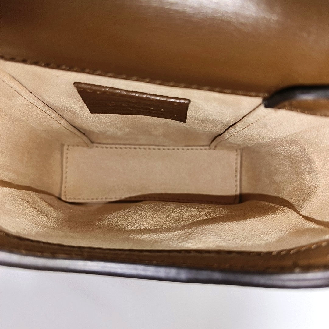 Horsebit 1955 Mini Coated Canvas Beige