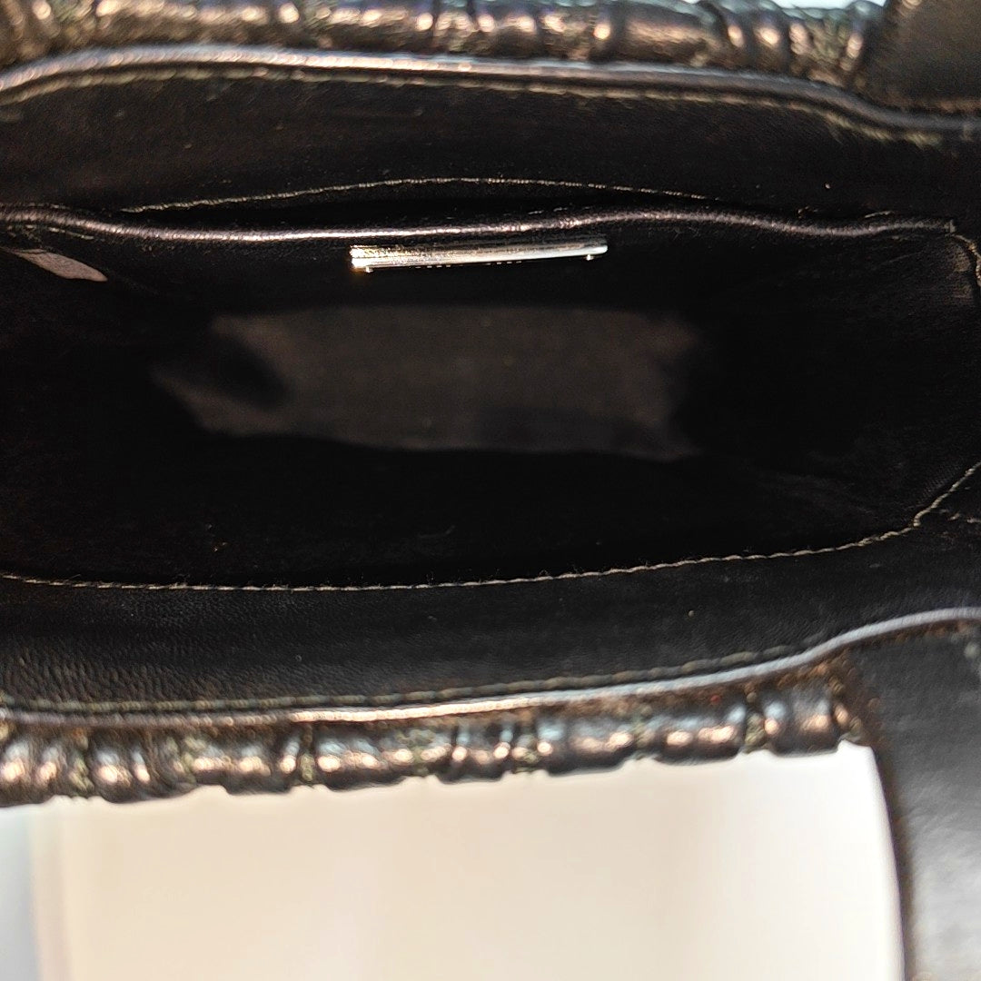 Matelassé Quilted Lambskin Black