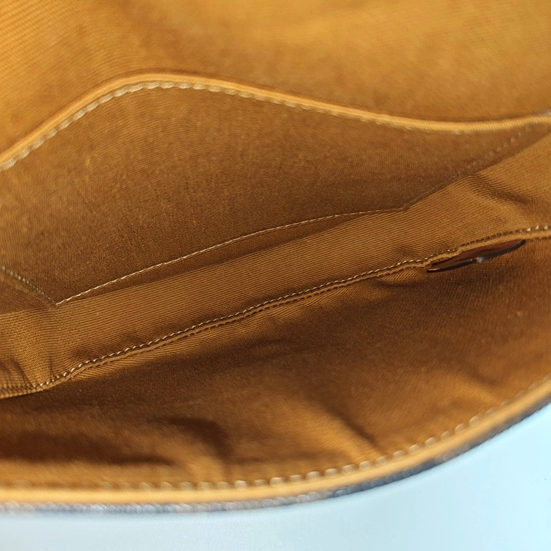 BESACE Coated Canvas Brown