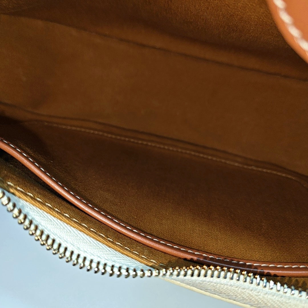 AVA Medium Coated Canvas Beige