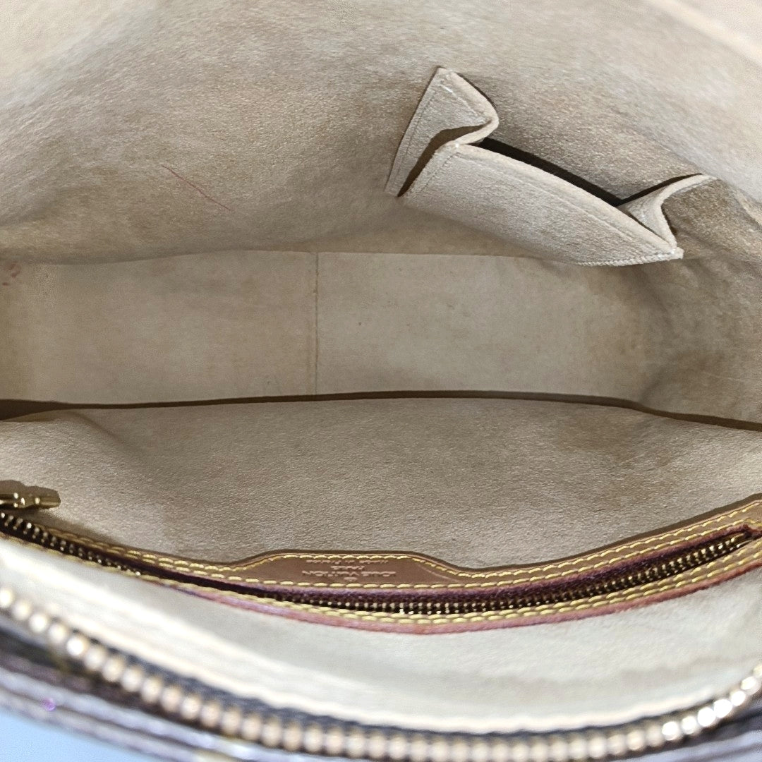 LOOPING GM Monogram Coated Canvas Brown