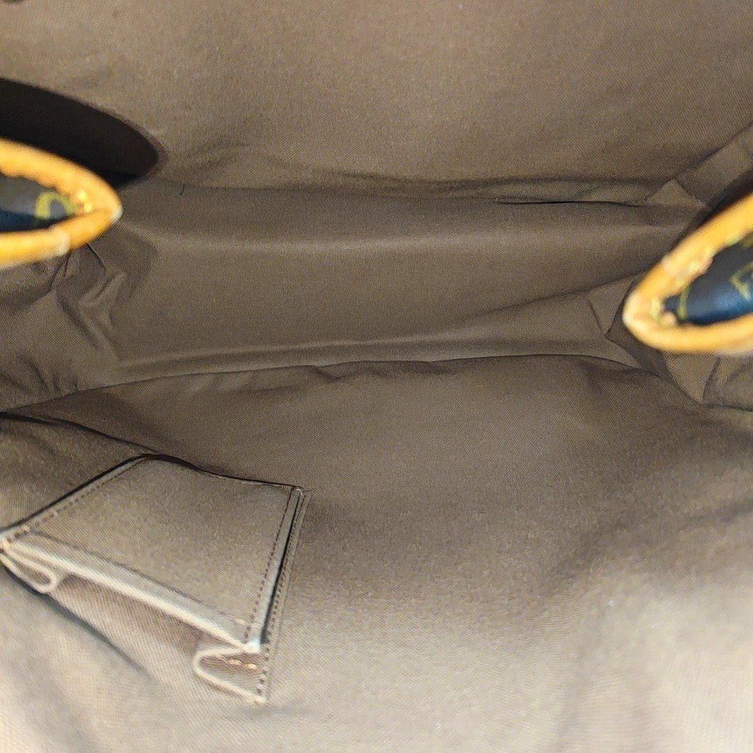 BATIGNOLLES MM Monogram Coated Canvas Brown