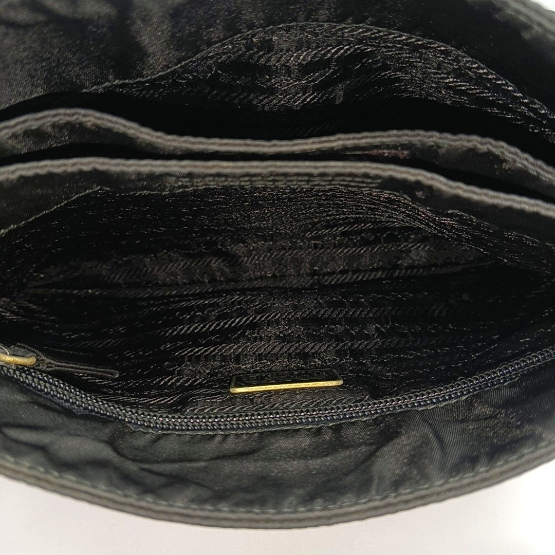 Nylon Tote Bag Black