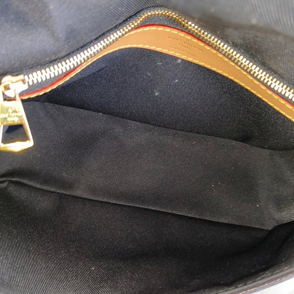 DIANE Monogram Coated Canvas Brown