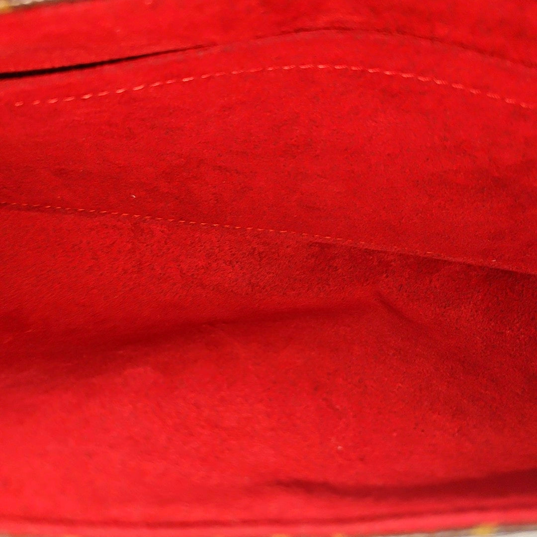 SONATINE Monogram Coated Canvas Brown