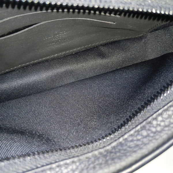 VOLGA Monogram Calfskin Black
