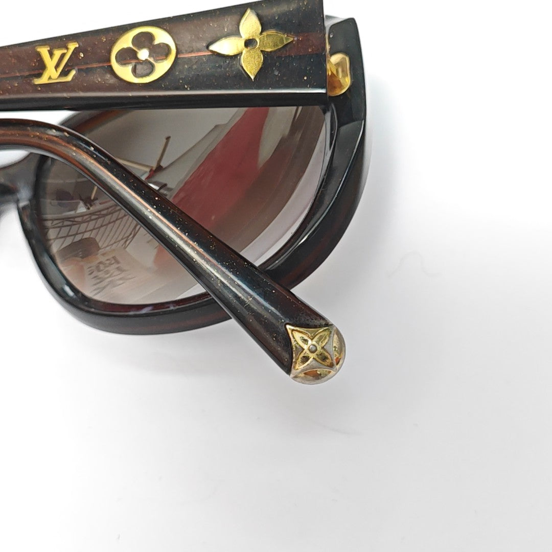 Synthetic Sunglasses Brown