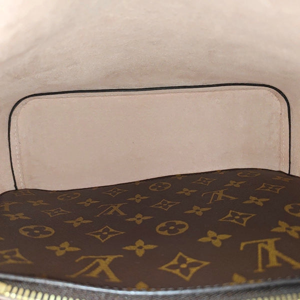 NÉONOÉ MM Monogram Coated Canvas Brown