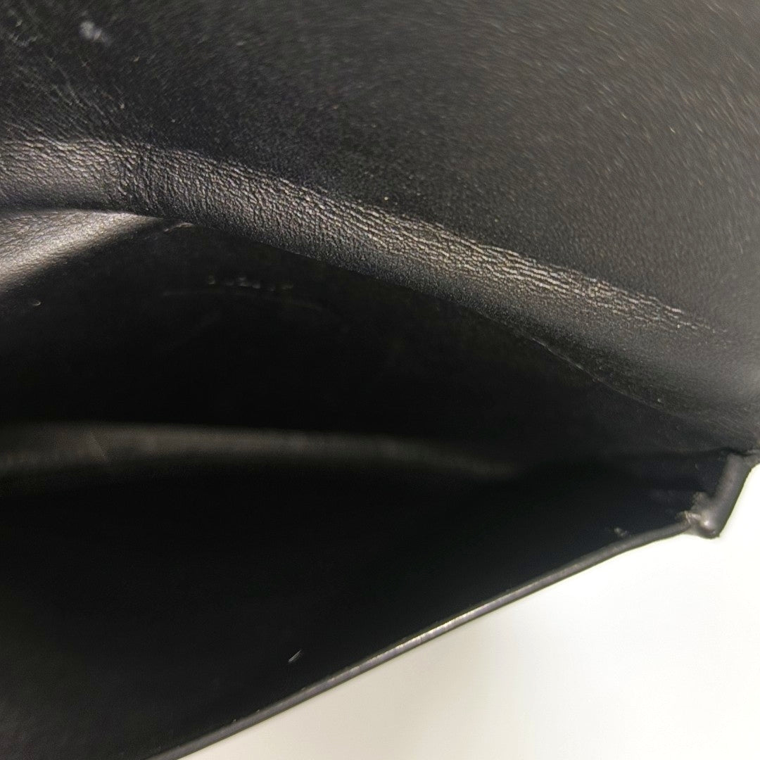 Heel Small Calfskin Black